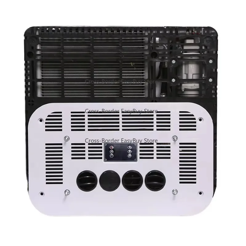 Aire acondicionado portátil del techo de estacionamiento del volumen de aire alto 12v 24v 2200W para vehículos camión coche RV