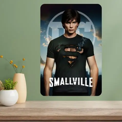 Placa de Metal do Programa de TV Smallville