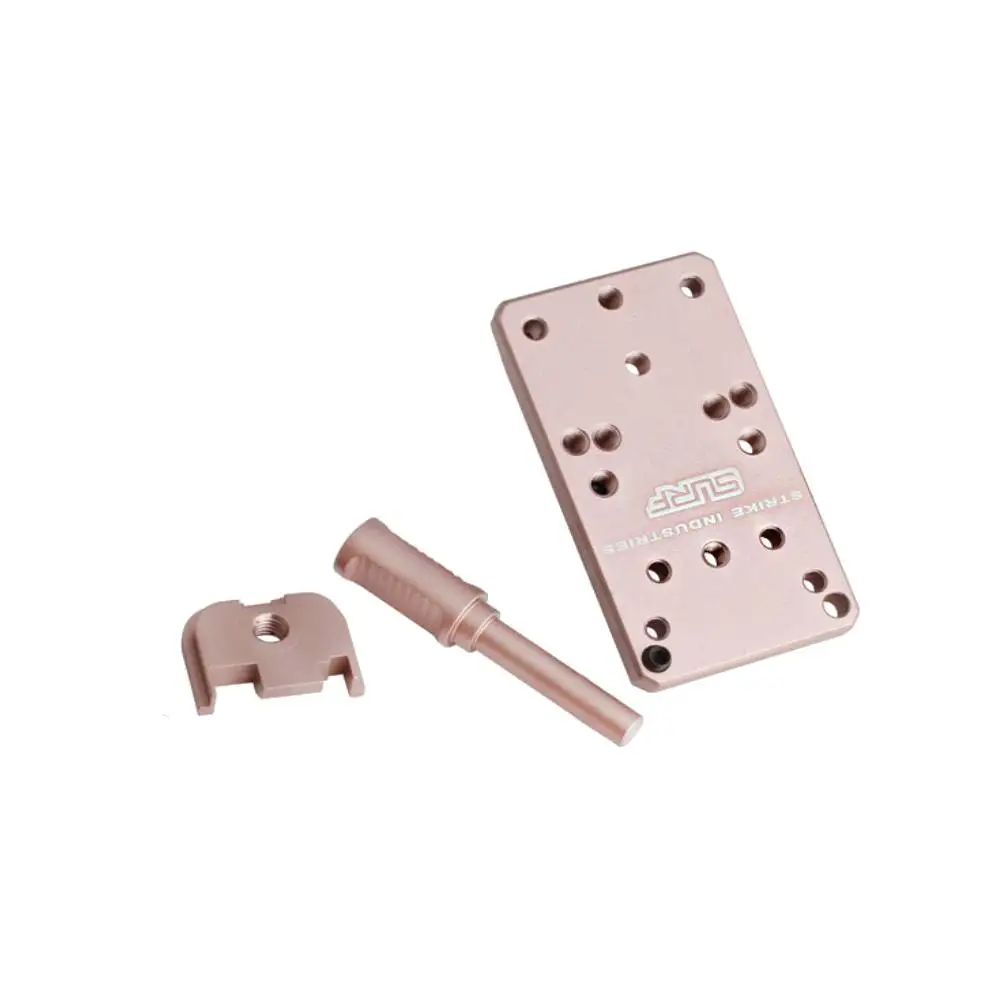 Âmbito Universal Reflex Mount Plate Base, Glock 17, 19, 22, 23, Visão traseira, Pistola, Ponto vermelho