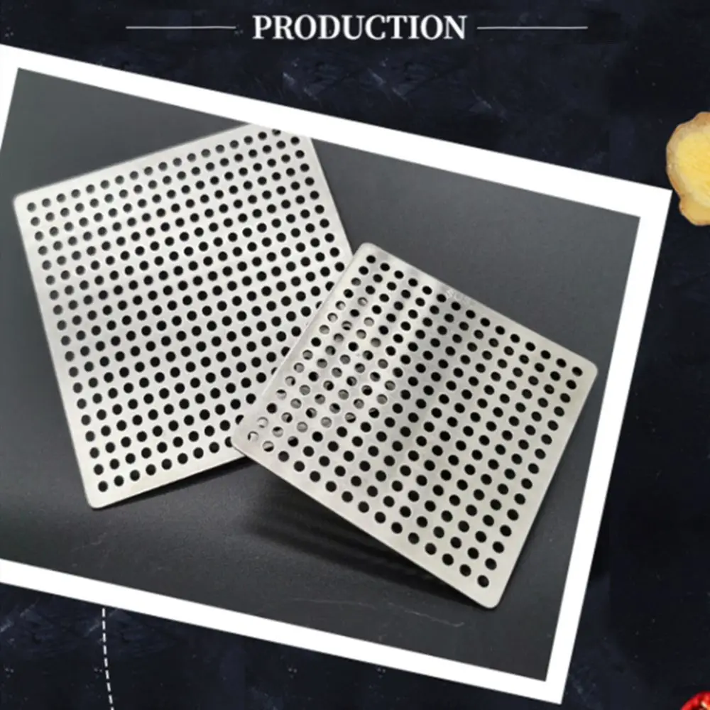 Stainless Steel Floor Drains Net Cover Square Drain Hole Shower Hair Catcher Filter Stopper Kitchen Bathroom Hardware Parts