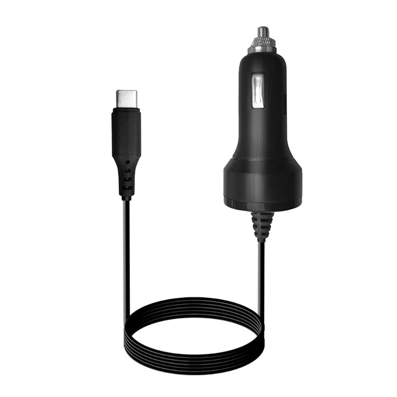 1.8m/5.9ft Car Charging Cable USB Type C Game Console Power Adapter Cord Plastics Material Used for Game Console Durable