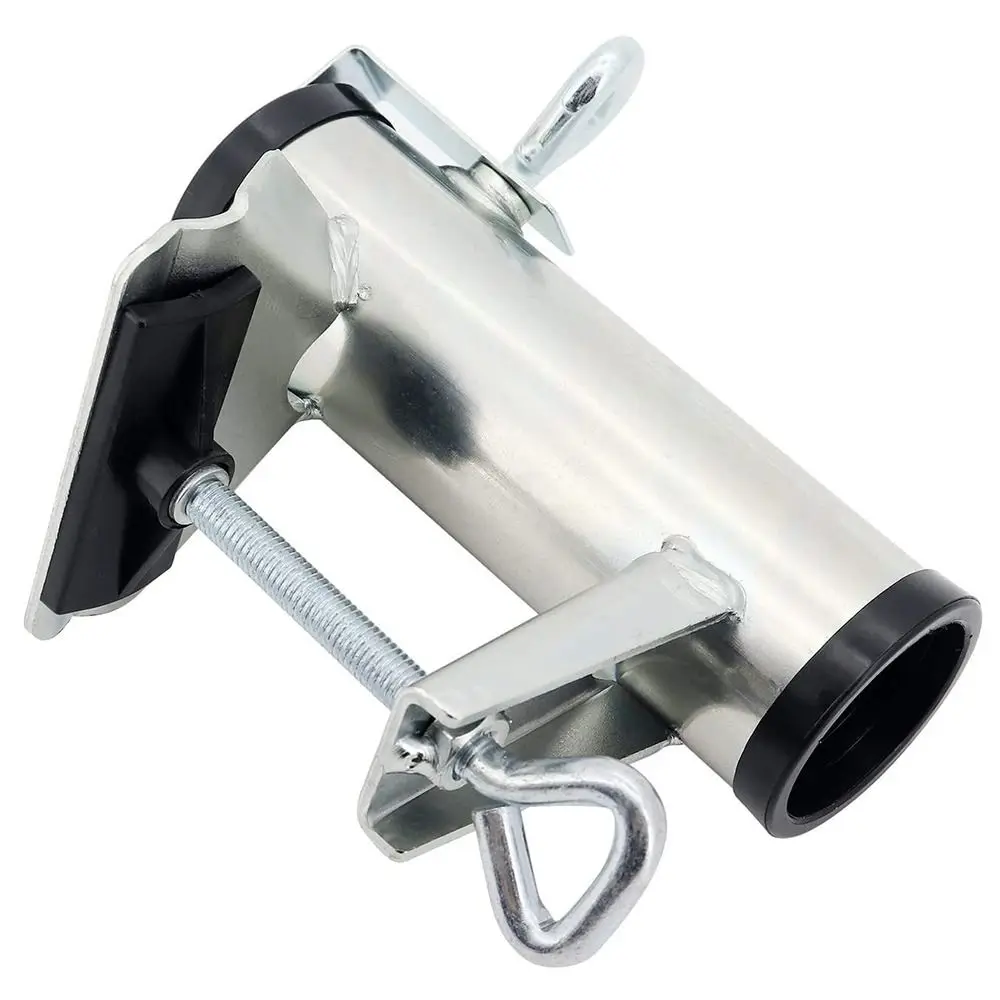 Durable Adjustable Patio Umbrella Holder Easy To Install Umbrella Mount Umbrella Clip Sturdy Strong Deck Umbrella Stand Camping