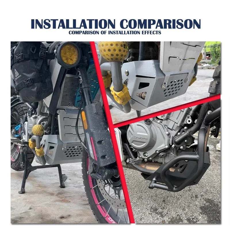FOR CFMOTO CF450MT 450MT 450 MT 450 MT450 mt450 2024 2025 Motorcycle Accessories Skid Plate Bash Frame Guard Protection Cover