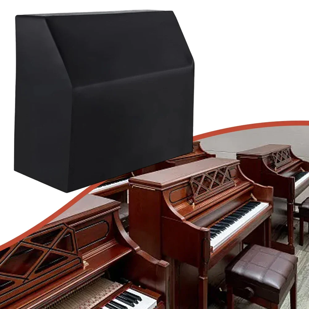 420D Piano-Cover Black Oxford Cloth Silver Coated Waterproof And Dust Protective Cover Instrument Dust Cover Furniture Accessory