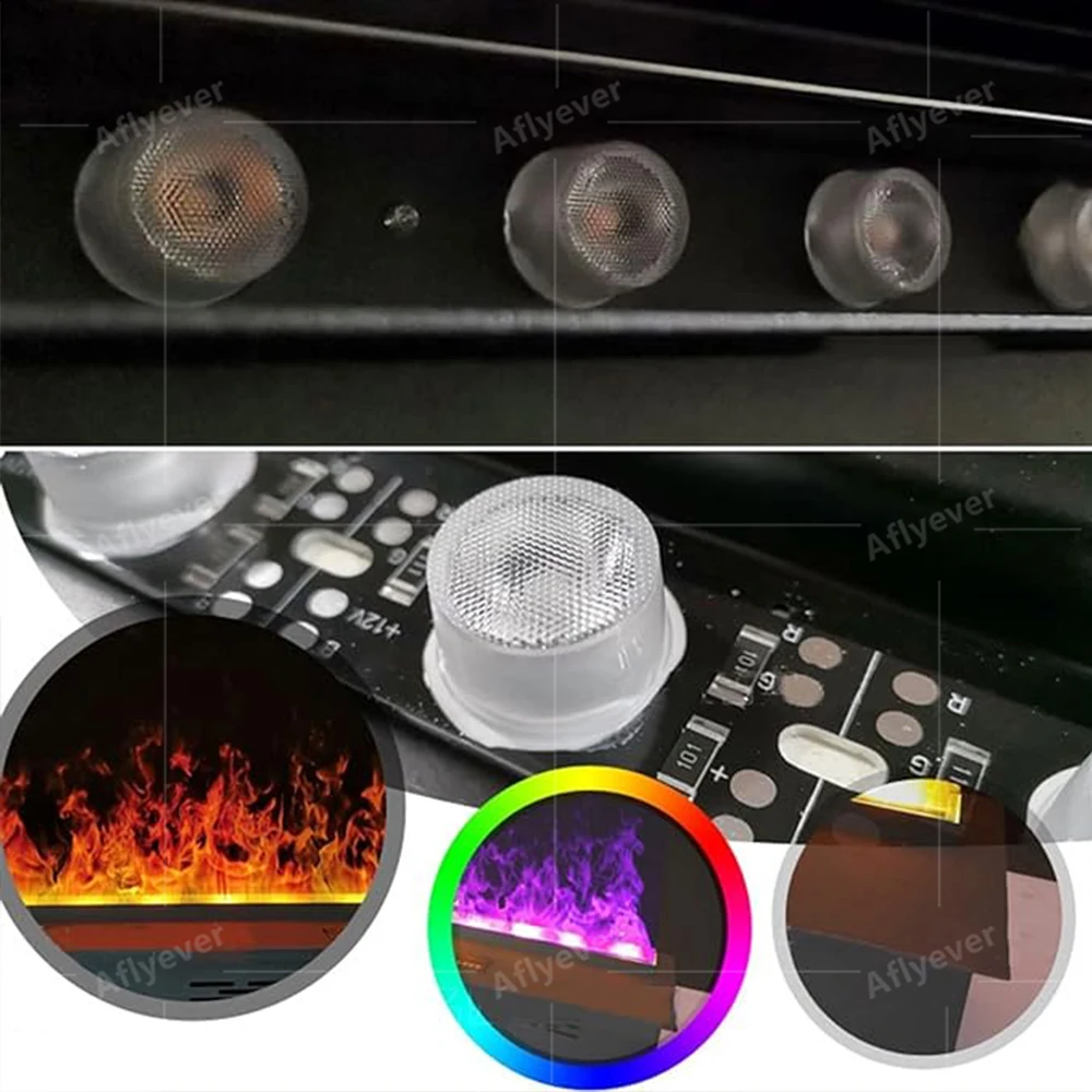 3D atomization fireplace custom humidifier, electronic decoration fireplace embedded steam simulation flame humidifier