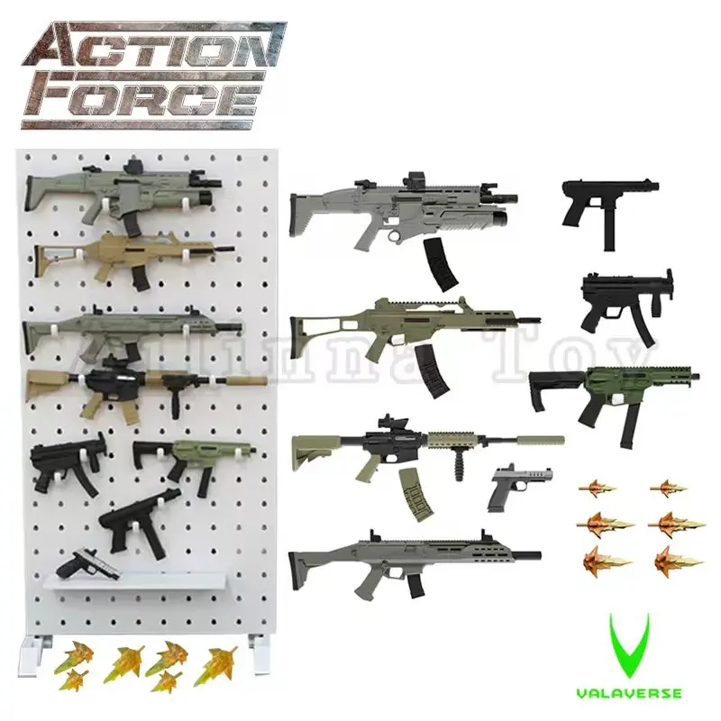 

Valaverse Action Force 1/12 Action Figure (17PCS/SET) Wave 2 Weapons Pack Charlie Anime Collection Model For Gift Free Shipping