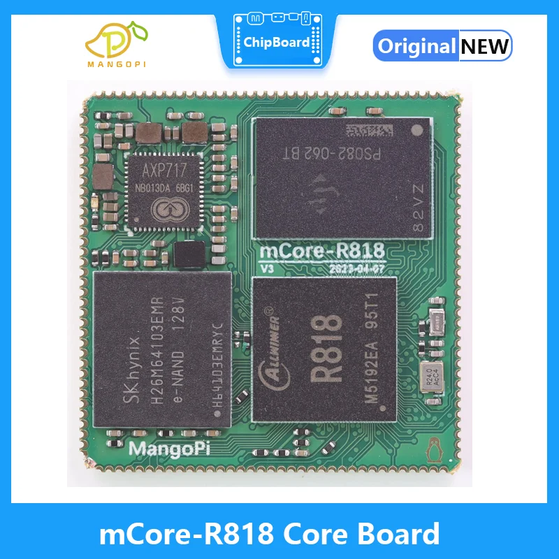 

Mango Pi mCore-R818 A133 Allwinner Stamp Hole Ultra Small Core Board 2G+16G 4G+32G Android 10