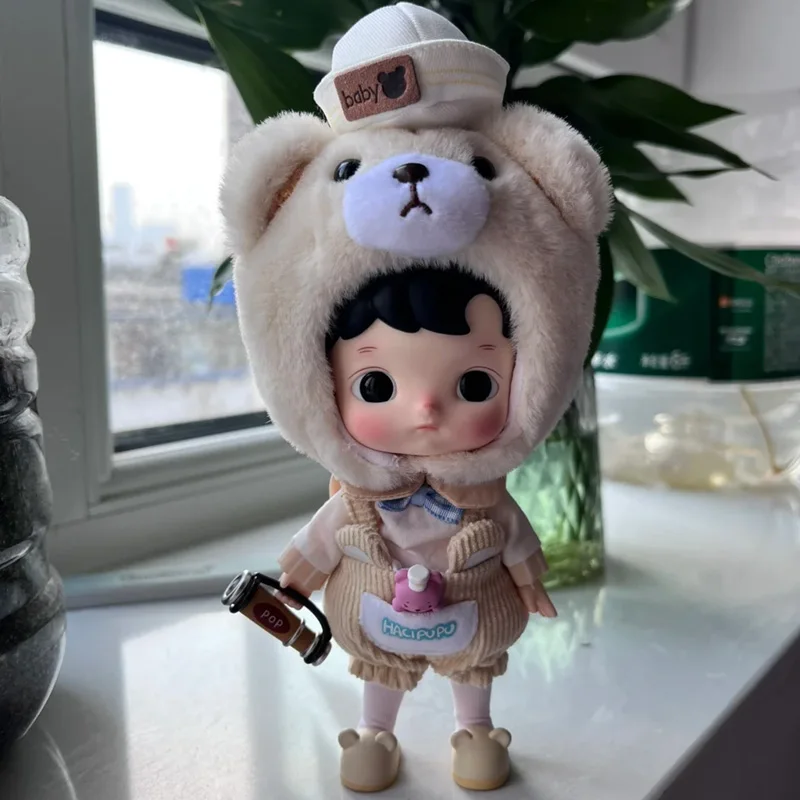 

Genuine HACIPUPU Captain Bear Anime Figure Movable Joint Change Clothes Doll Kawaii Action Figure Collection Model Kid Toy Gift