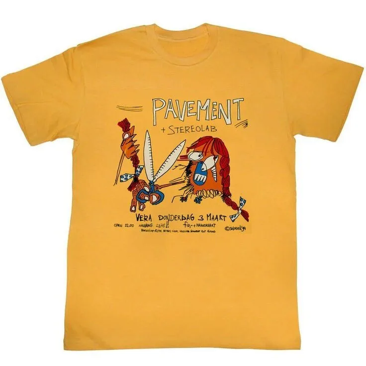 Pavement Band Stereolab Short Sleeve T Shirt Full Size S-5xl EN292