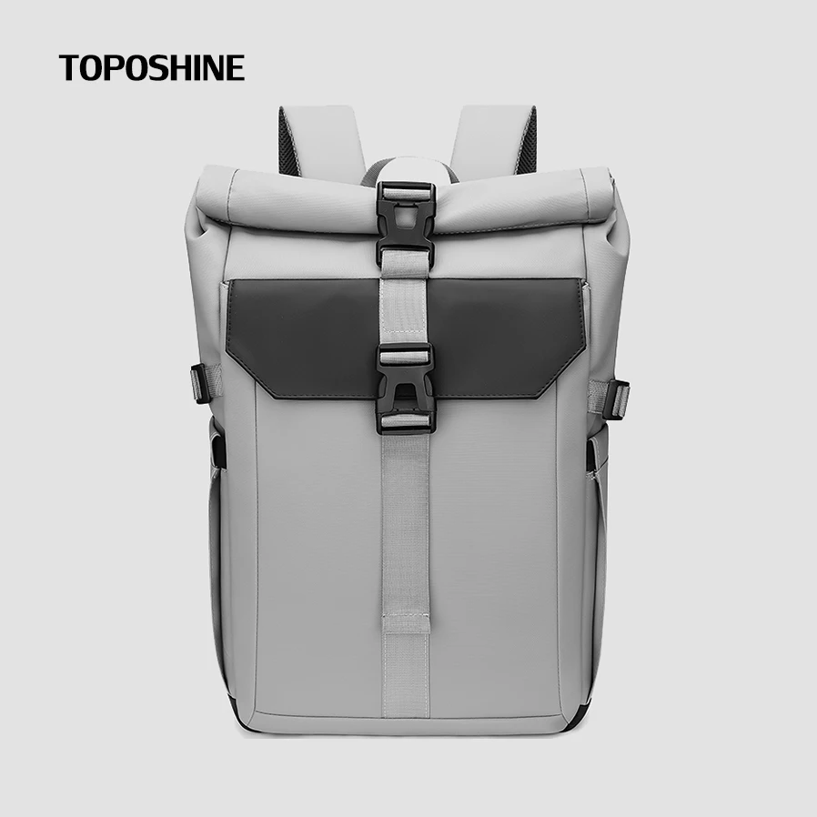 

Toposhine для деловых поездок, 16-дюймовый рюкзак для ноутбука, водонепроницаемый оксфордский уличный походный рюкзак, простой деловой пакет, большой рюкзак