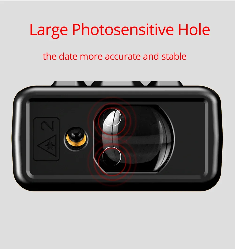 SNDWAY Laser Rangefinder Hunting Rangefinder Digital Mini Range finder Laser Tape Distance Ruler Sensor 50M 100M Distance Meter