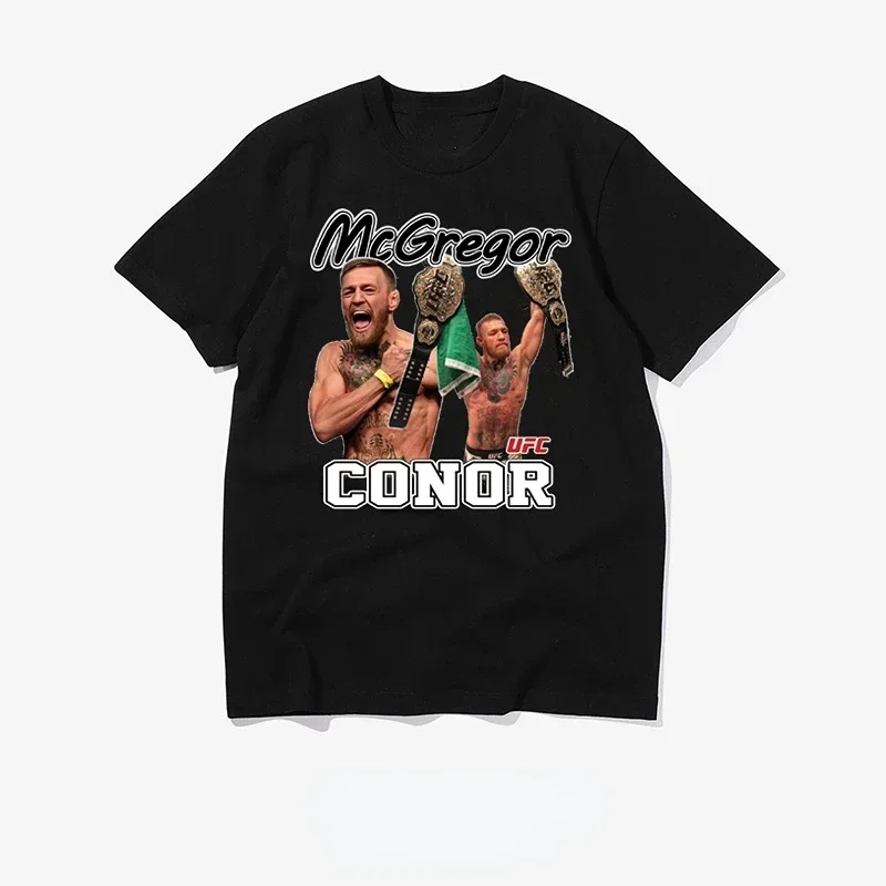 Conor McGregor T shirt For men hotsale MMA boxing lover short sleeve cloth