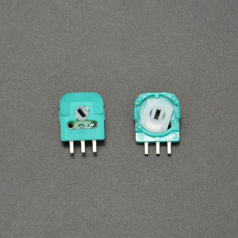 ZUIDID 1 buah Joystick Analog 3D Hall potensiometer Sensor modul Resistor sumbu untuk PS5 Hall efek pengontrol sakelar mikro reparasi