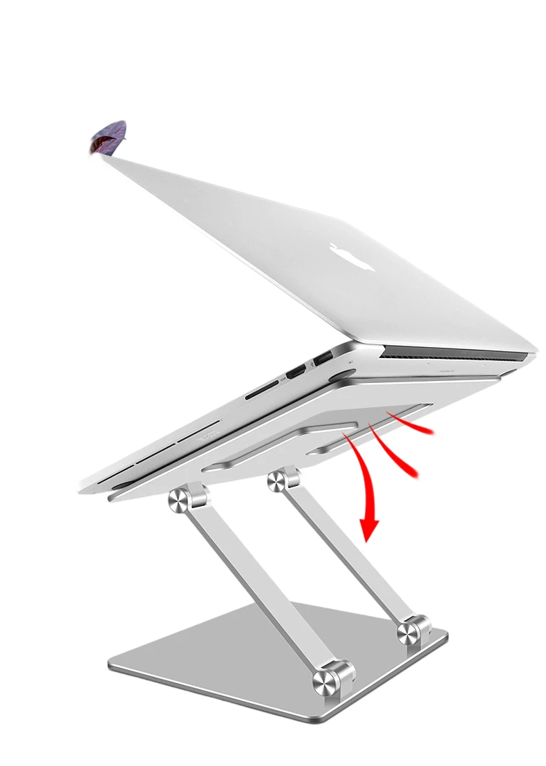 Laptop Stand Foldable Portable Manufacturer Direct Sale Metal Heightening Cooling Cross-border Multifunctional Wholesale Univers