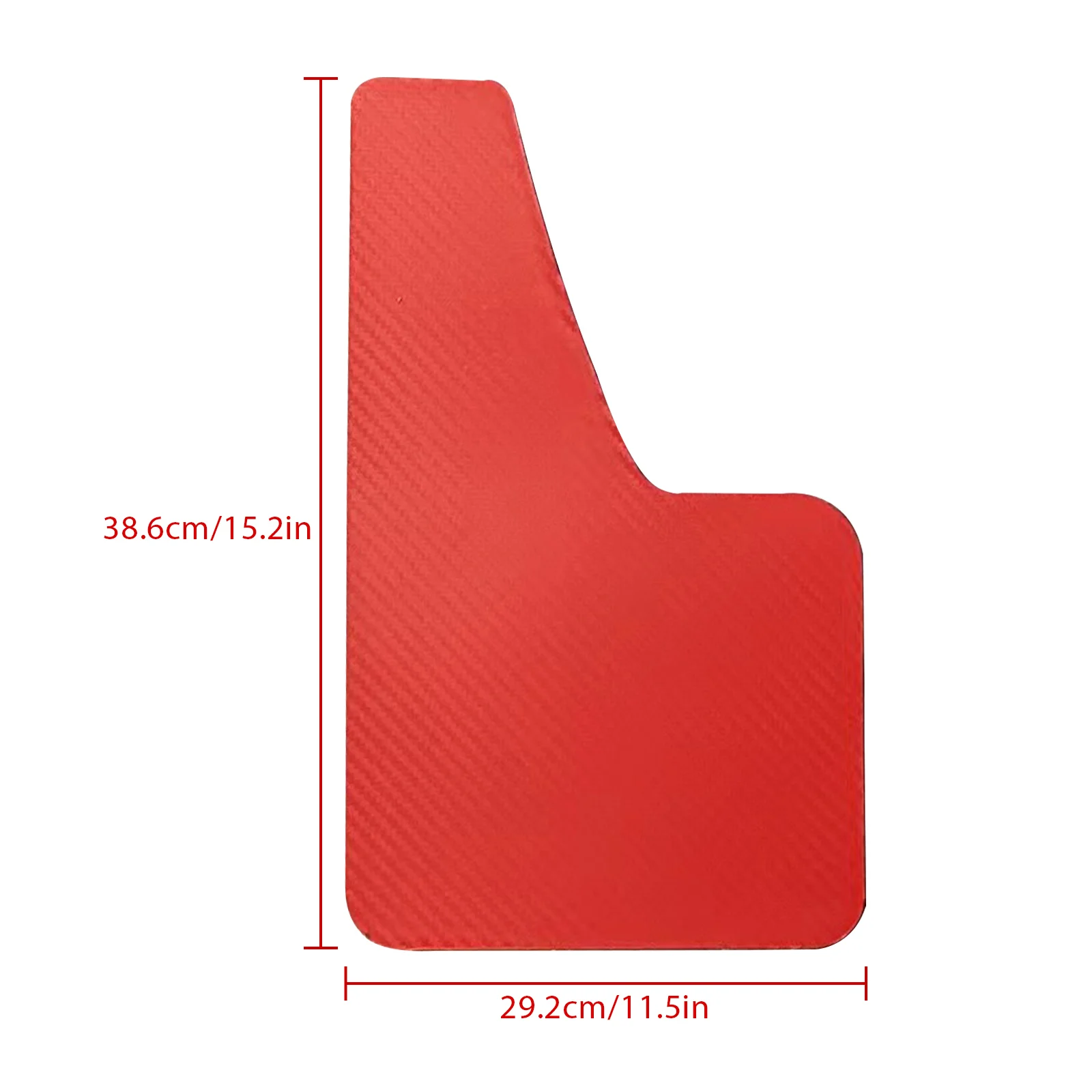 Red Mud Flaps For Honda Civic Type R Type-R Type-S GX Mugen Si EK9 EP3 FD2 FN2 RR RC GT FK2 FK8 Mudflaps Splash Guards Mudguards