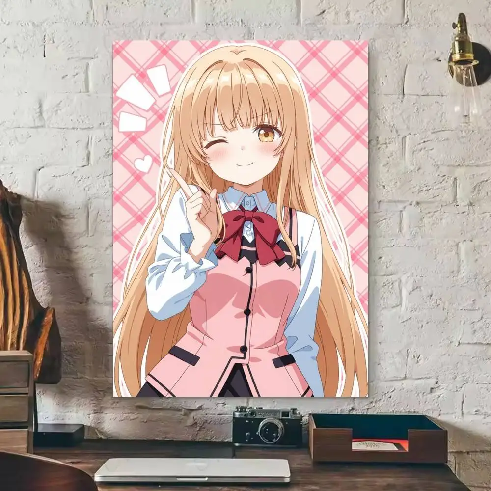 Mahiru Shiina The Angel Next Door Spoils Me Rotten   Poster Waterproof HD Art Wall Decal Self-Adhesive Print