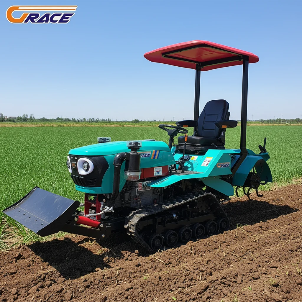 

Customize Durable Crawler Tractor Agricultural Equipment Long Service Life For Farming
