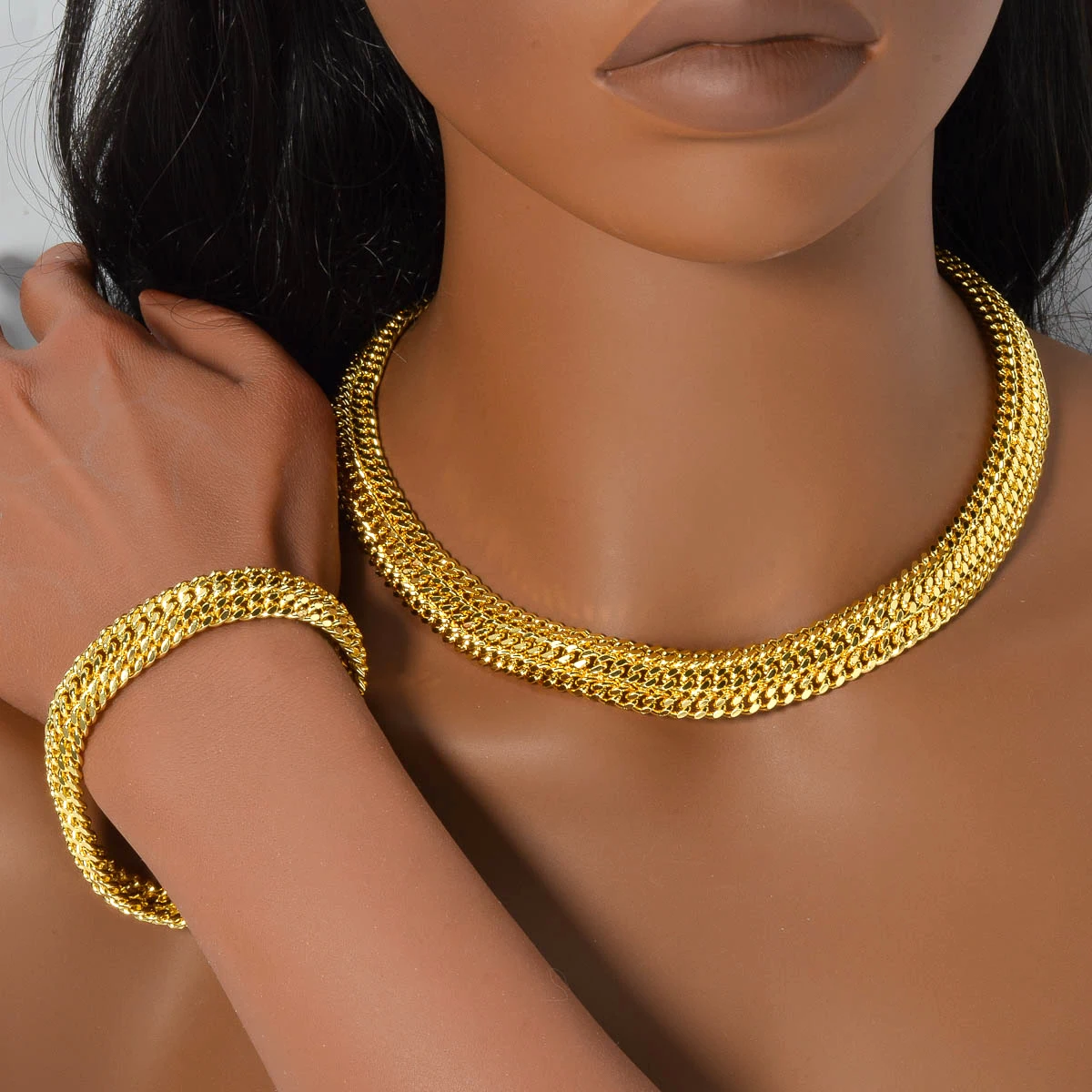Gelang rantai modis pria wanit - Dubai Men'S Fashion ulasan dan harga