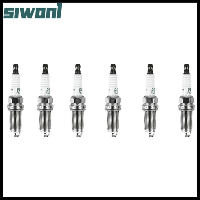 

6Pcs Spark Plugs 22401-EW61C FXE22HR11 For Nissan Altima Infiniti EX35 3.5L Quest V6 22401EW61C FXE22HR-11