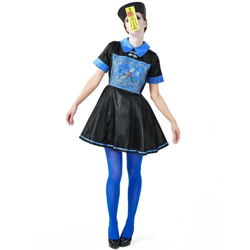 

Halloween Cosplay Ming And Qing Zombie Adults Costume
