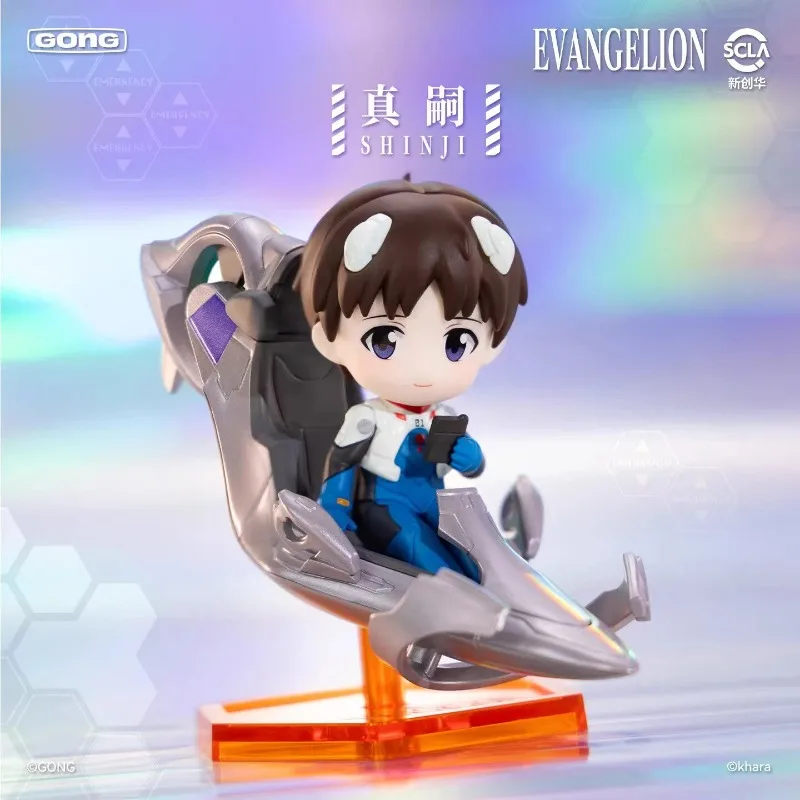 Genuine Pop Mart Evangelion Pilot Series Blind Box Cute Cartoon