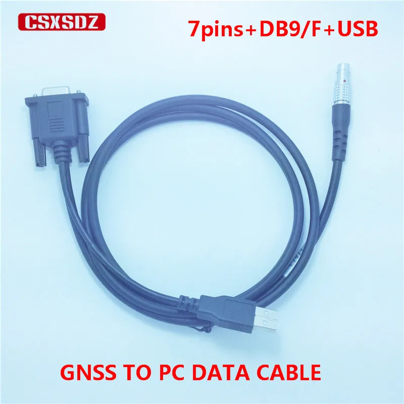 new-stonex-unistrong-gnss-gps-rtk-data-cable-connect-pc-7pins-to-com-and-usb