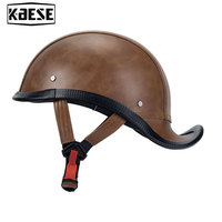 Motorcycle Half Helmet Baseball Cap Style Cafe Racer Chopper Scooter Safety Hard Hat Half Face Vintage Summer Cap