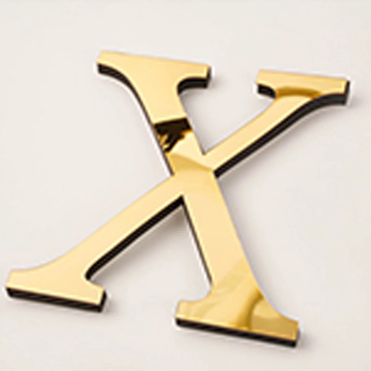 20 cm goud acryl spiegel Engelse letters muurstickers verjaardag decoratie festival feest bruiloft decor zelfklevende kunst muurschildering