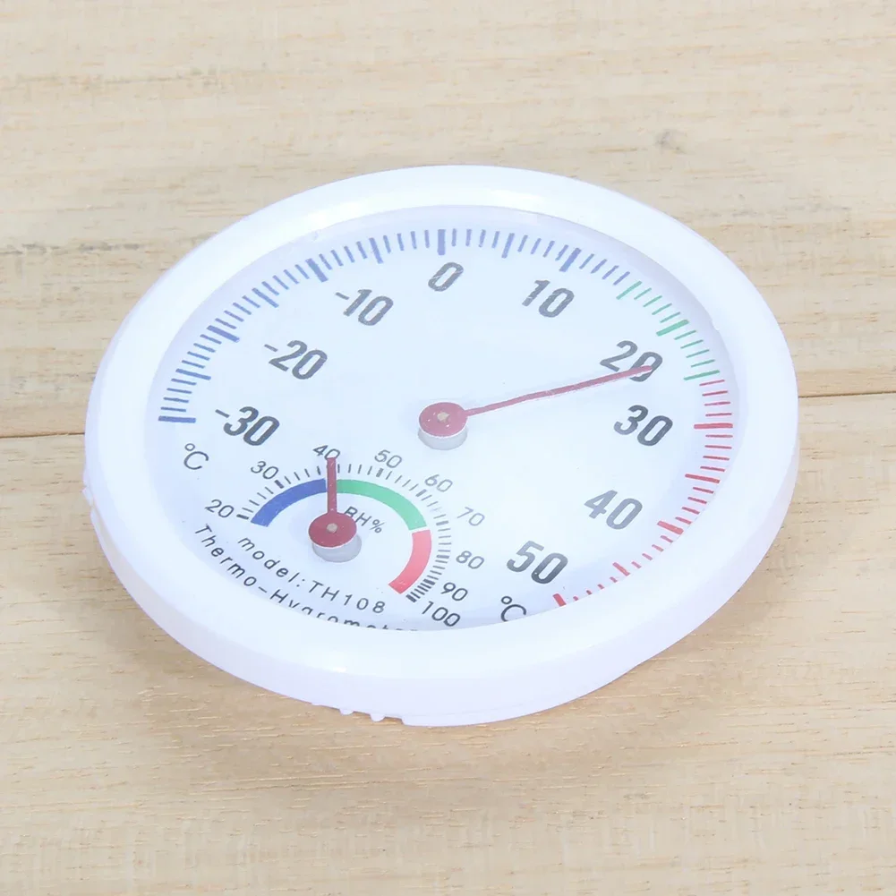 Bell-Shaped Analog Hygrometer Temperature Gauge -30°C to +50°C for Outdoor Garden Greenhouse Decorative Humidity Monitor