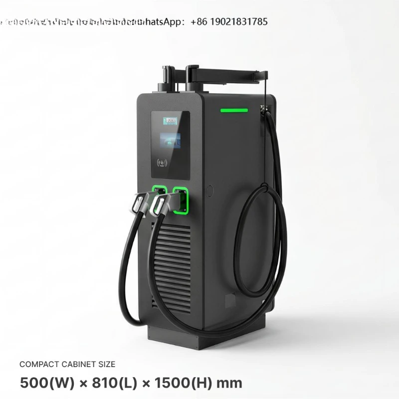 Solar Powered EV Charger with Battery Storage 60kW 120kW 150kW DC Fast Charging Station for Commercial Off-grid