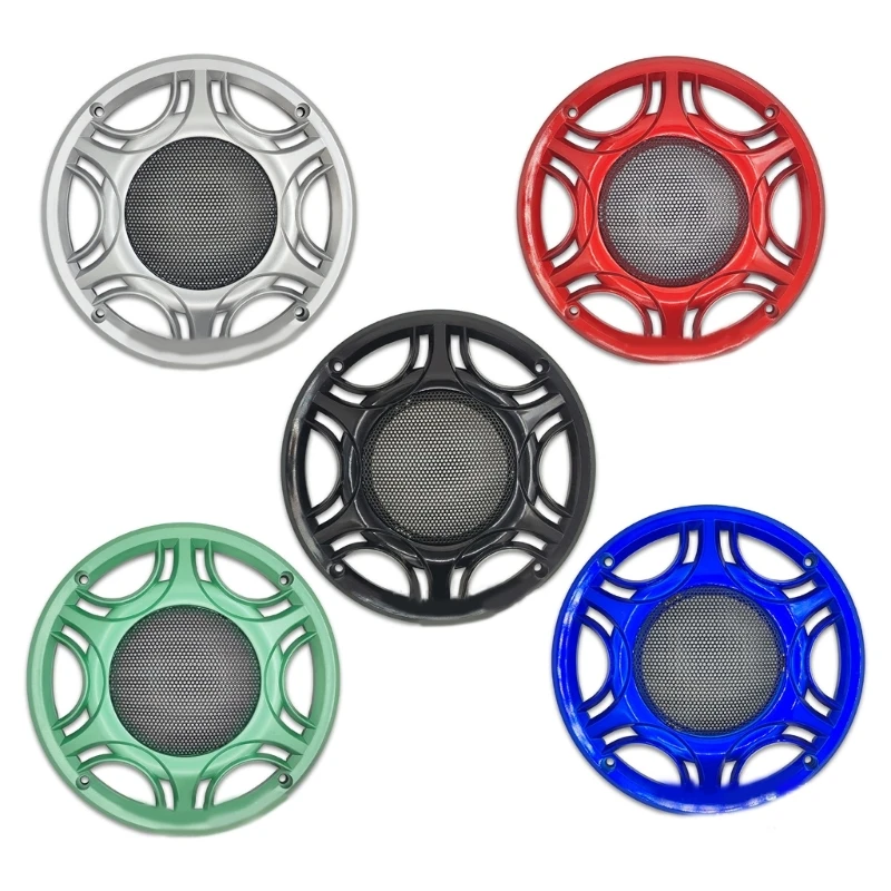 

DXAB 6 inch Speaker Net Cover High-grade Car Home Mesh Enclosure Speakers Plastic Frame Metal Iron Wire Grilles