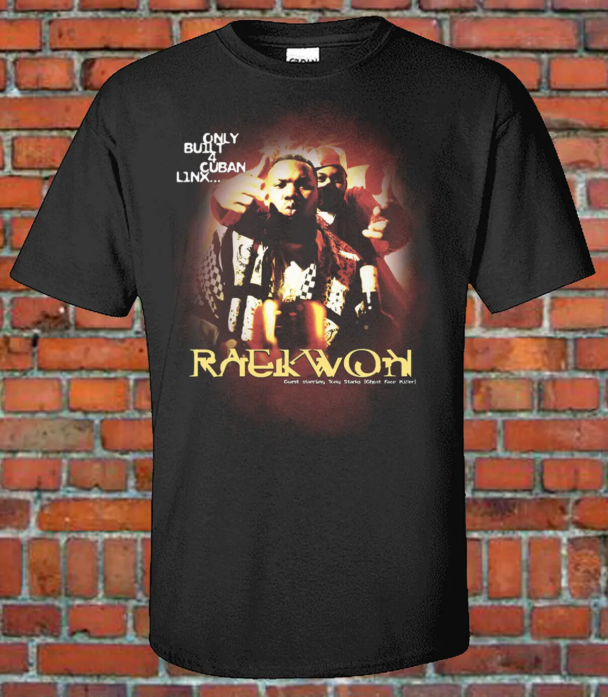 Raekwon Only Built 4 Cuban Linx Cover Graphic T-Shirt long sleeves