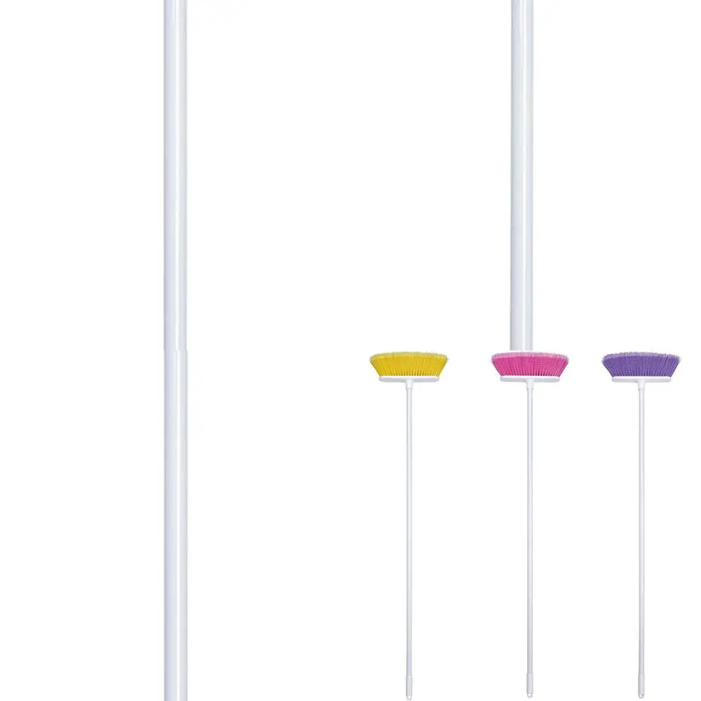 

Colorful Soft Sweep Magnetic Broom with White Metal Handle (1 Piece)