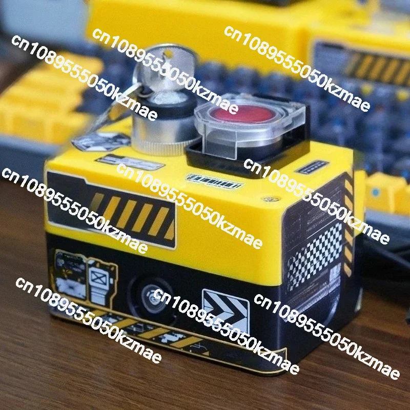 Dual Button External PC Power Switch with LED, Computer Case Startup Reset Control Kit, ATX Motherboard Extension