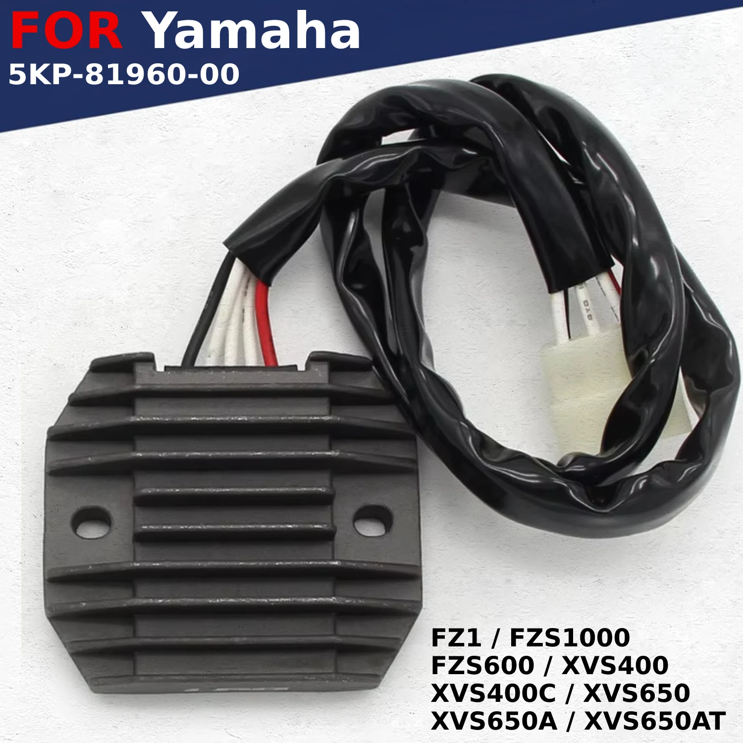 

Voltage Regulator Rectifier For Yamaha FZ1 FAZER Drag V Star FZS1000 FZS600 XVS400 XVS400C XVS650 XVS650A XVS650AT 5KP-81960-00