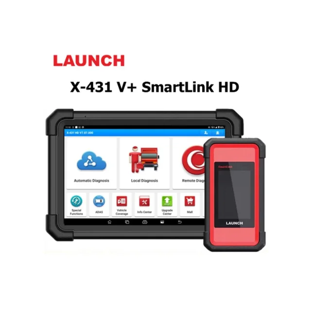 2024 Launch X431 V+ 4.0 10.1inch Tablet With X-431 SmartLink C 2.0 Heavy-duty Truck Module For Commercial Vehicles/ Passenger