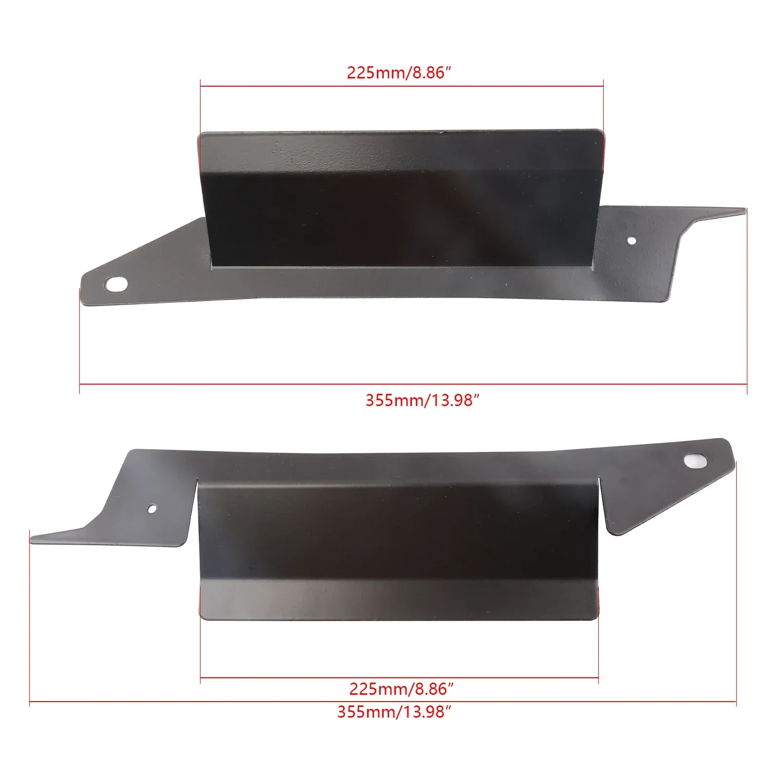 Premium additional air baffle duct kit, suitable for Volkswagen Golf MK7 GTI/GTD/R, fits pre-facelift MK7 models.