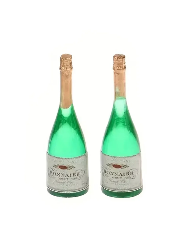 Bouteille de champagne miniature pour maison de poupée à l'échelle 1/12, lot de 2 - Canada