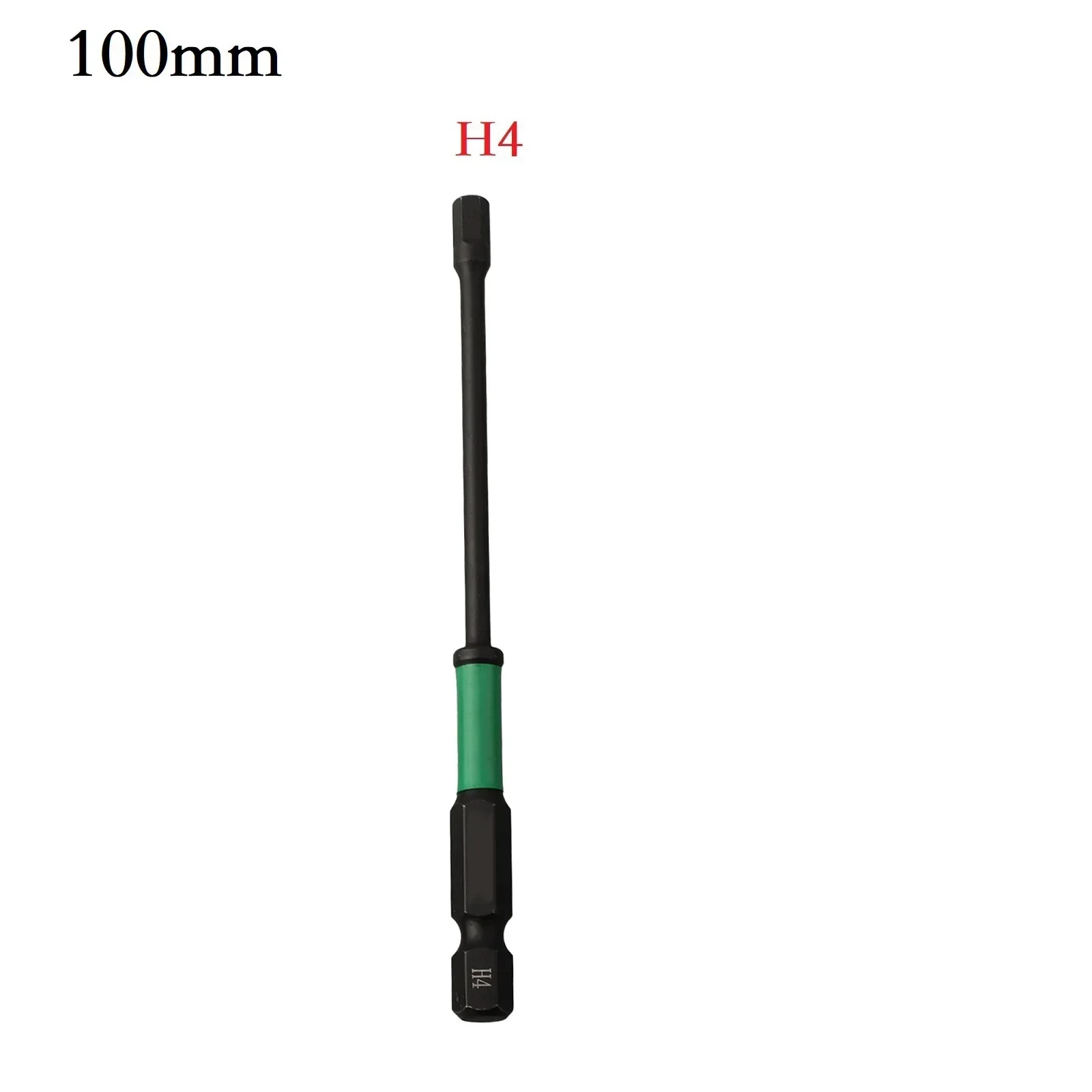 Broca de destornillador hexagonal de 1/4 pulgadas, taladro eléctrico de cambio rápido, 100mm de longitud, llave de cabeza hexagonal, juego de brocas, herramientas manuales