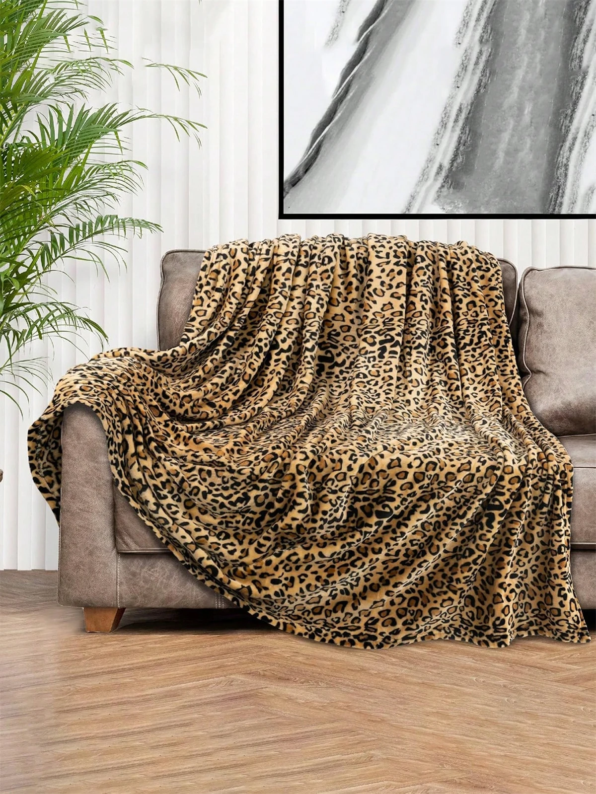 Soft Cozy Solid Color Minimalist Aesthetic Art Pattern Throw Blanket for Sofa Bed Living Room Home Decor