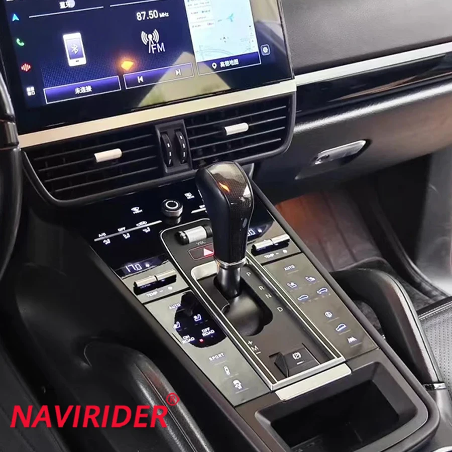 Yes Panel For Porsche Panamera 2010-2016 Radio Car Center Console Saddle Touch Dashboard Carplay Electric Air Conditioning Vents