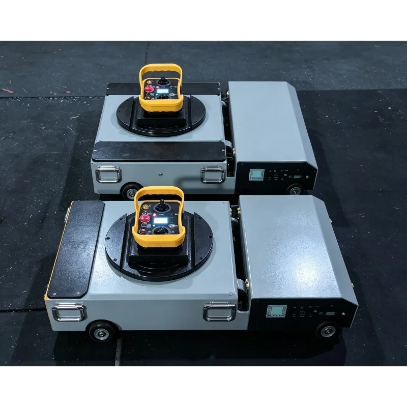 2026 New Electric Tank Roller Trolley Mover with Universal Wheels, 20Ton Heavy‑Duty Cargo Moving Vehicle for Factory Equipment
