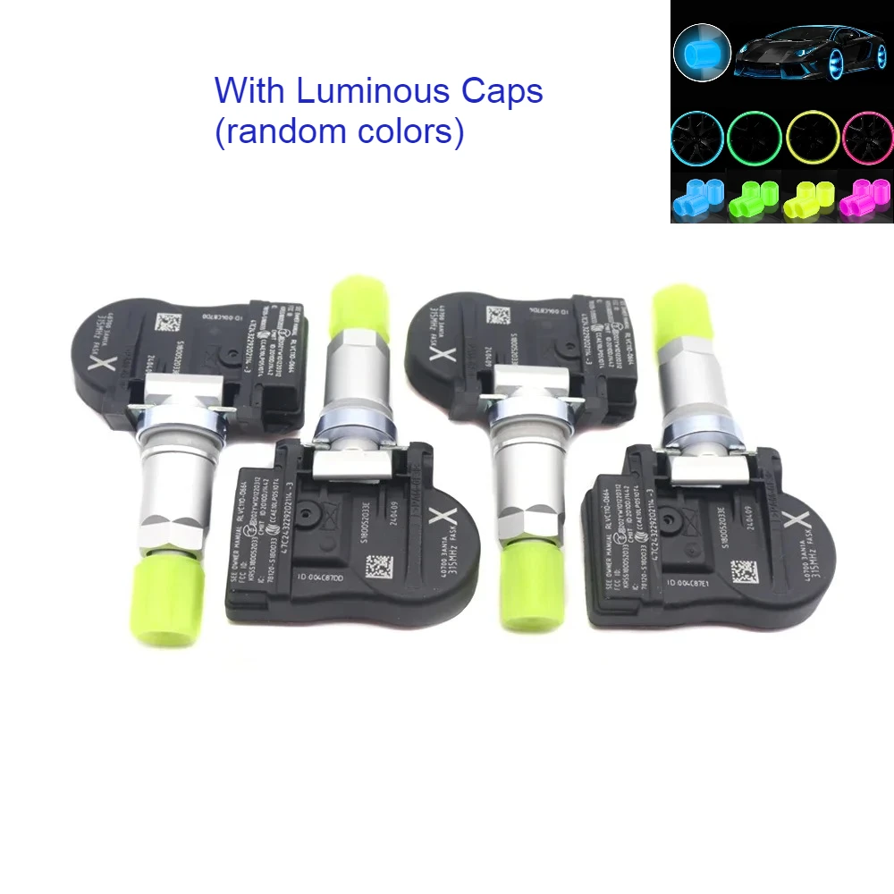 

New Car Tire Pressure Sensor Monitor Sensor 40700-3AN1A 4PCS For Nissan Cube Juke Sentra Leaf Versa Note 2011-2020 315Mhz TPMS