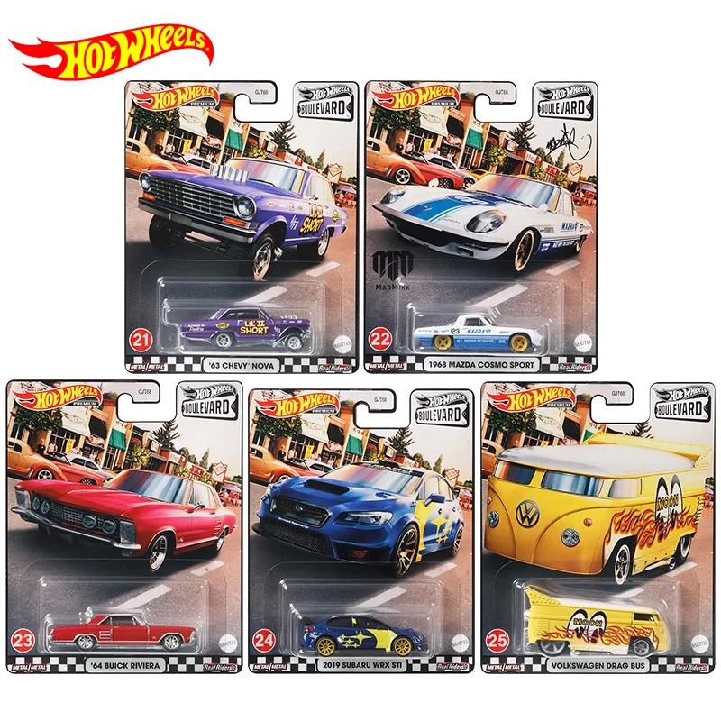 Original Hot Wheels Car Collector Edition Diecast 1/64 Hotwheels Car Toy for Boys Kids Toys for Boy Toys BOULEVARD Alloy Gifts