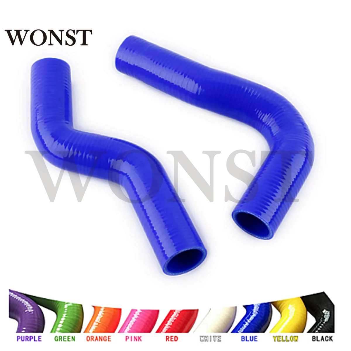 

For 1992-2000 Subaru Impreza GC8 EJ20 WRX STI 2.0 1993 1994 1995 1996 1997 1998 1999 Radiator Hose Kit Silicone Tubes 2Pcs