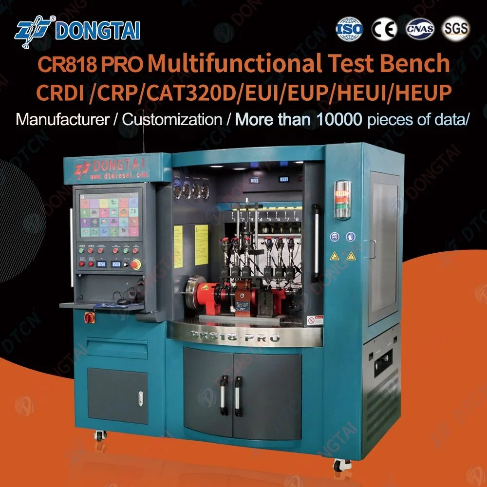 CR818-PRO Banco Common Rail CRI CRP HP0 HP5 HP6 320D