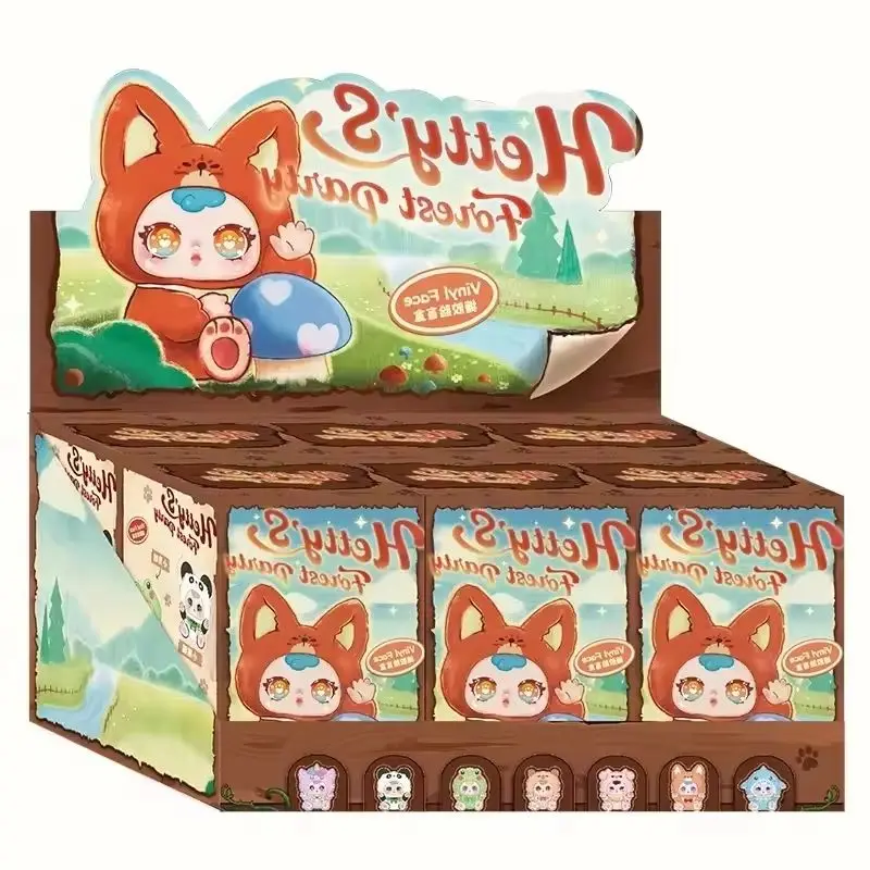 

"Enchanted Forest Mystery Plush Blind Box: Cute Collectible Dolls for Desk & Bedroom Decor, Surprise Toy Gift Set"