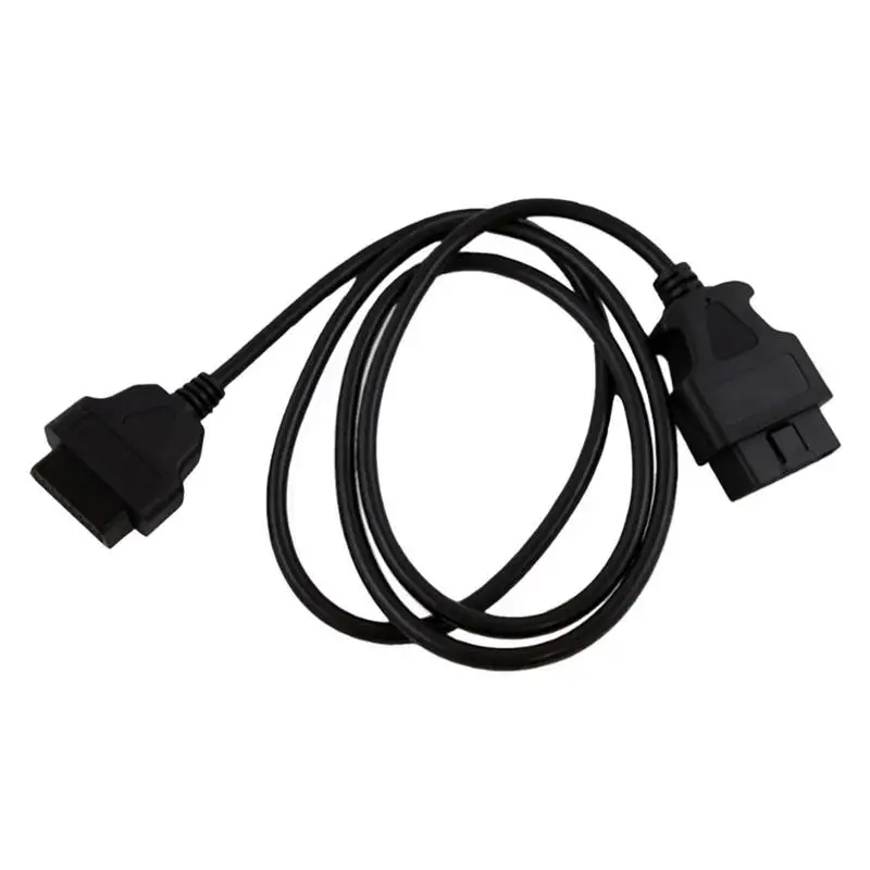 Car Power Adapter 1.5 Meters Flexible Extension Cable Car Diagnostic Extender Connector Car Memory Saver Vehicle Extension