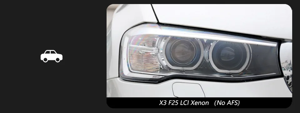 Car Lights for BMW X3 F25 LED Headlight 2014-2017 X4 F26 Head Lamp Drl Projector Lens Automotive