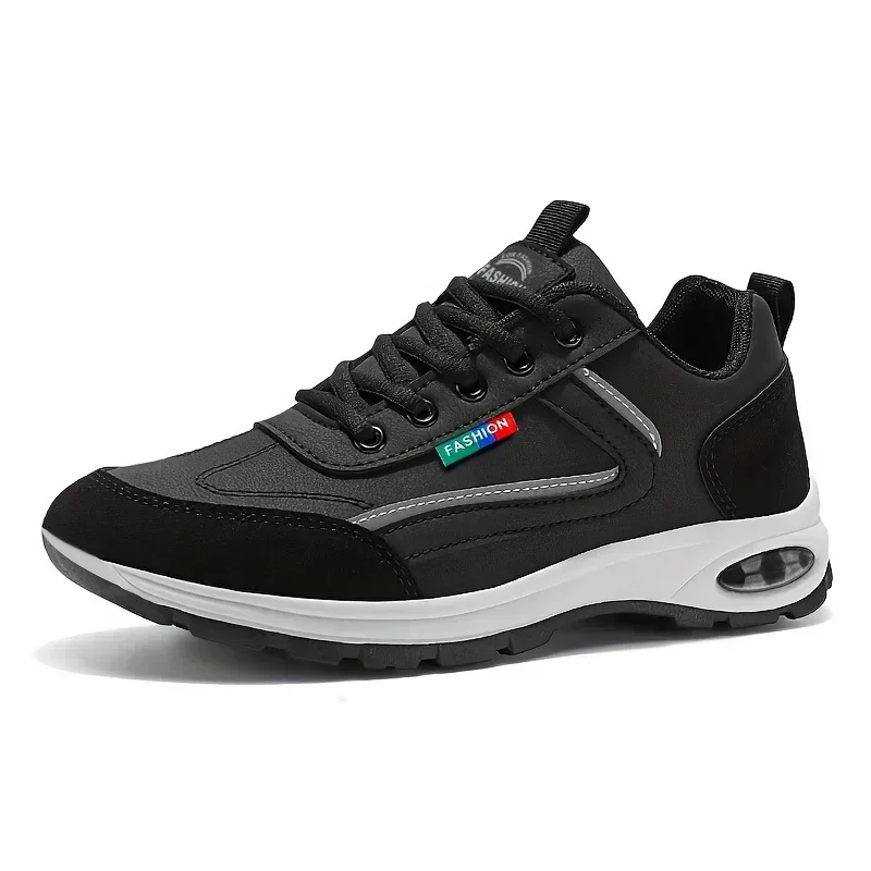 Modern Non Slip Suede Detailing Outdoor Stylish Daily Wear Men Sneakers Men's Trendy Sports Shoes Lightweight Breathable